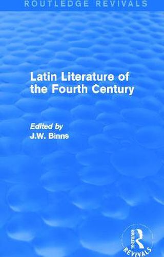 Latin Literature of the Fourth Century