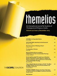 Cover image for Themelios, Volume 40, Issue 3