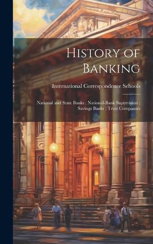 Cover image for History of Banking; National and State Banks; National-Bank Supervision; Savings Banks; Trust Companies