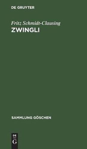Cover image for Zwingli
