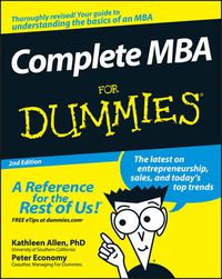 Cover image for Complete MBA For Dummies