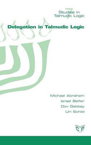 Cover image for Delegation in Talmudic Logic