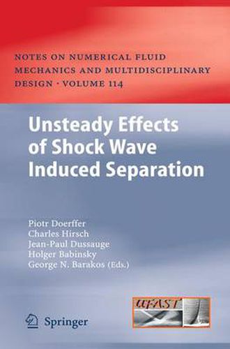 Cover image for Unsteady Effects of Shock Wave induced Separation