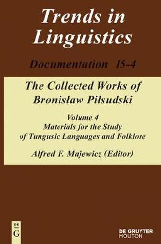 Cover image for Materials for the Study of Tungusic Languages and Folklore