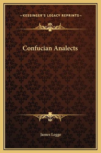 Cover image for Confucian Analects