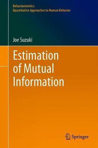 Cover image for Estimation of Mutual Information