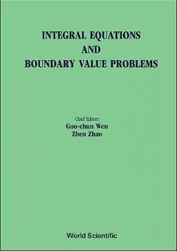 Cover image for Integral Equations And Boundary Value Problems - Proceedings Of The International Conference