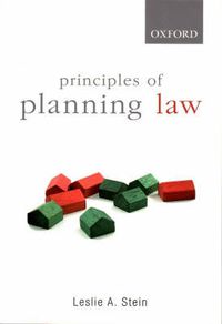 Cover image for Principles of Planning Law