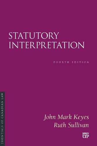 Cover image for Statutory Interpretation