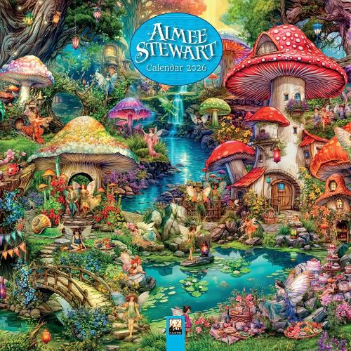Cover image for Aimee Stewart Wall Calendar 2026 (Art Calendar)