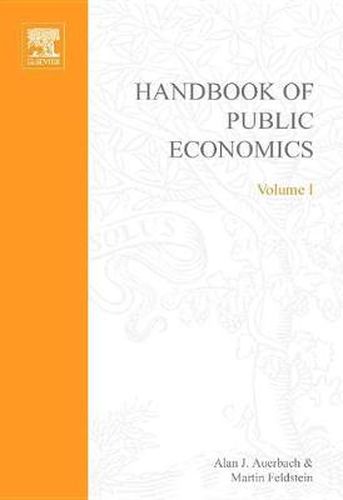 Cover image for Handbook of Public Economics