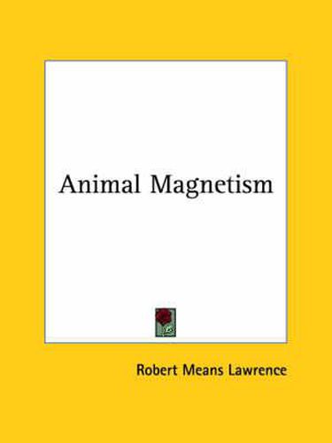 Cover image for Animal Magnetism