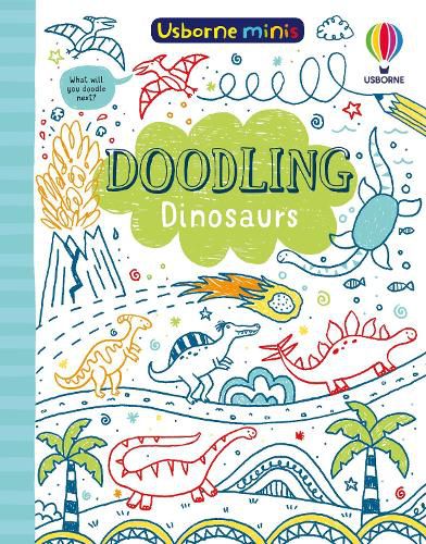 Cover image for Doodling Dinosaurs