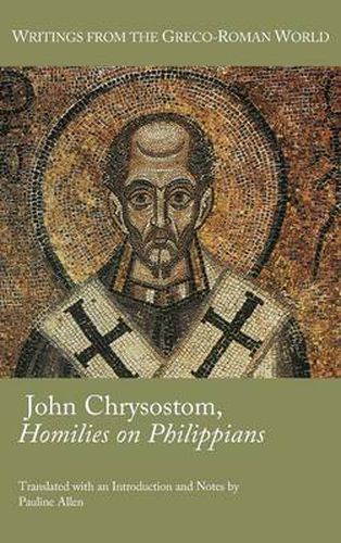 Cover image for John Chrysostom, Homilies on Philippians