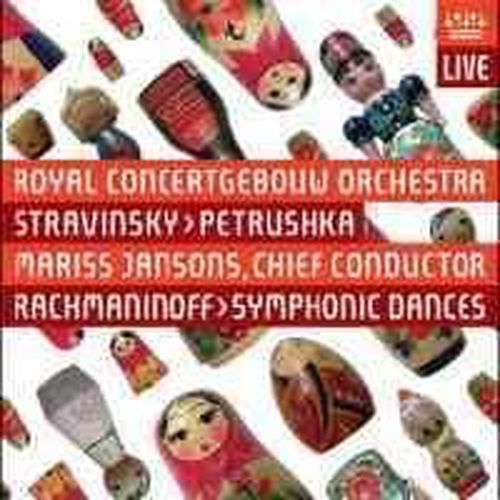 Cover image for Stravinsky Petrushka Rachmaninov Symphonic Dances