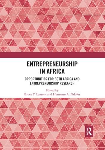 Cover image for Entrepreneurship in Africa: Opportunities for Both Africa and Entrepreneurship Research