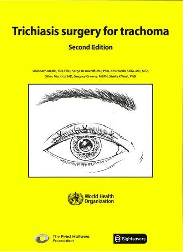 Cover image for Trichiasis Surgery for Trachoma. Second edition