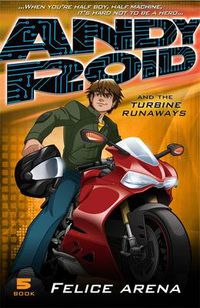Cover image for Andy Roid and the Turbine Runaways