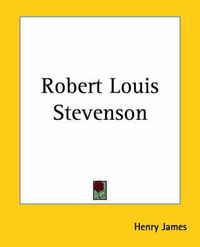 Cover image for Robert Louis Stevenson