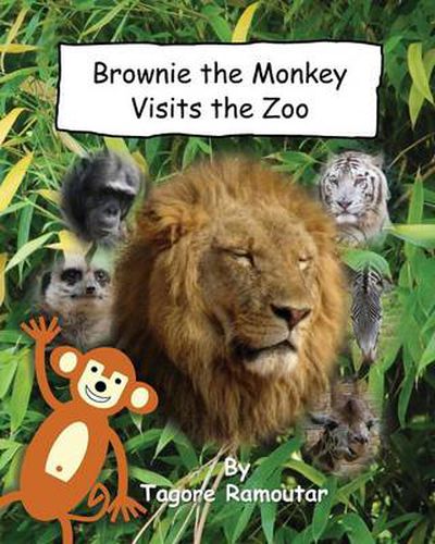 Cover image for Brownie the Monkey Visits the Zoo