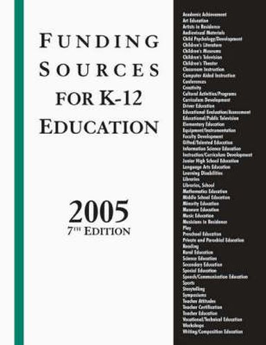 Cover image for Funding Sources for K-12 Education 2005, 7th Edition