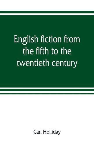 Cover image for English fiction from the fifth to the twentieth century