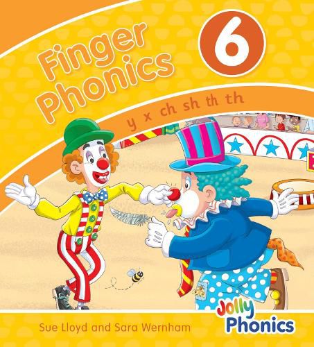 Finger Phonics Book 6: in Precursive Letters (British English edition)