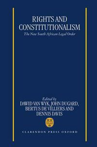 Cover image for Rights and Constitutionalism