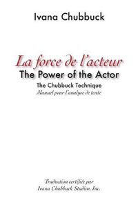 Cover image for La Force de l'Acteur: Manuel Pour l'Analyse de Texte