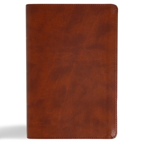 CSB Oswald Chambers Bible, Saddle Leathertouch