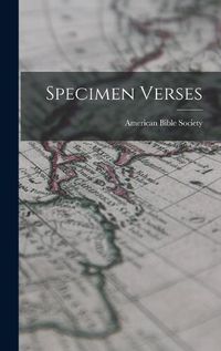 Cover image for Specimen Verses