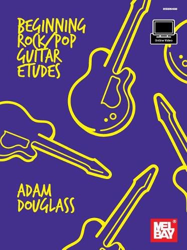 Cover image for Beginning Rock/Pop Guitar Etudes