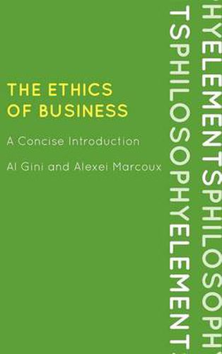 Cover image for The Ethics of Business: A Concise Introduction