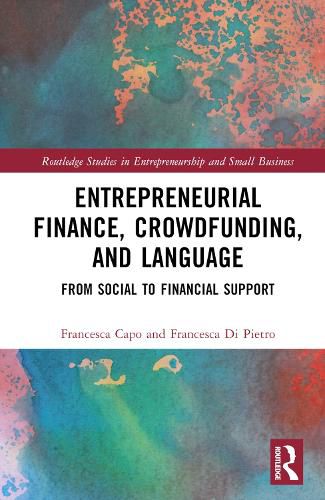 Cover image for Entrepreneurial Finance, Crowdfunding, and Language