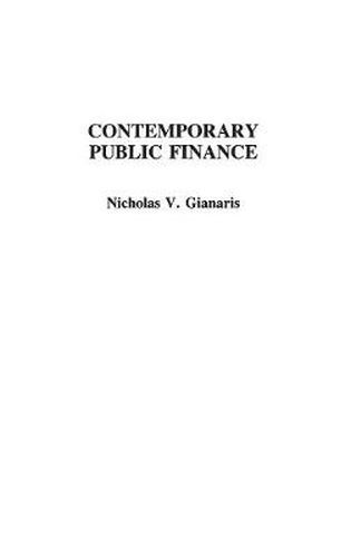 Cover image for Contemporary Public Finance