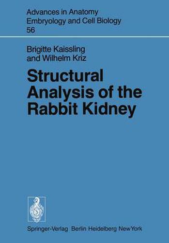 Cover image for Structural Analysis of the Rabbit Kidney