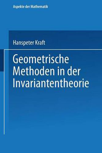 Cover image for Geometrische Methodien in Der Invariatentheorie