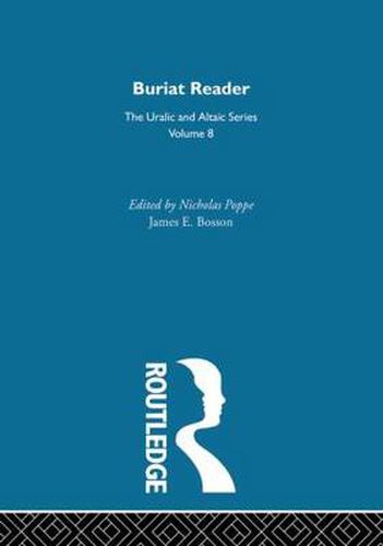 Cover image for Buriat Reader