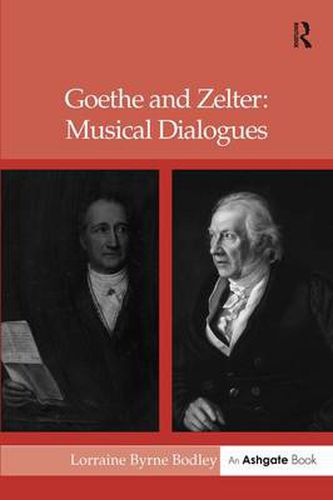 Cover image for Goethe and Zelter: Musical Dialogues