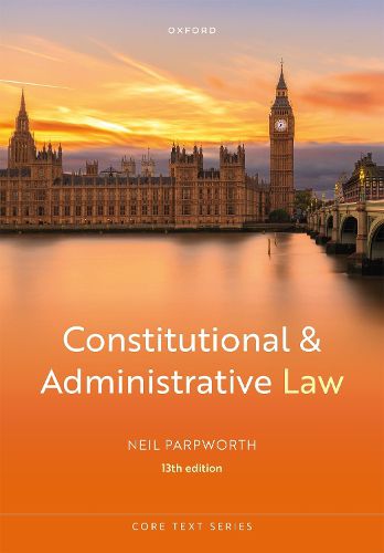 Cover image for Constitutional and Administrative Law