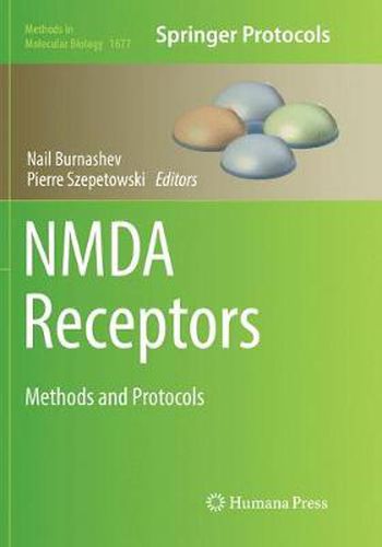 Cover image for NMDA Receptors: Methods and Protocols