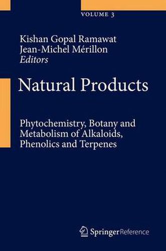 Cover image for Natural Products: Phytochemistry, Botany and Metabolism of Alkaloids, Phenolics and Terpenes