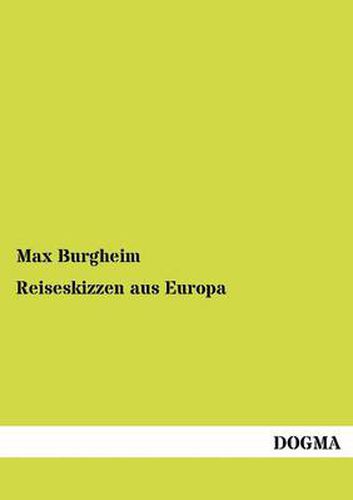 Cover image for Reiseskizzen aus Europa