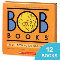 Cover image for Bob Books - Advancing Beginners Box Set Phonics, Ages 4 and Up, Kindergarten (Stage 2: Emerging Reader): 8 Books for Young Readers