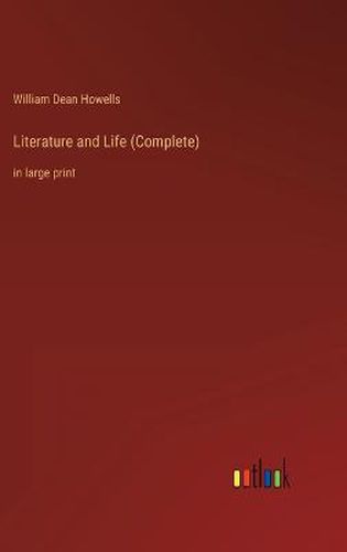 Cover image for Literature and Life (Complete)