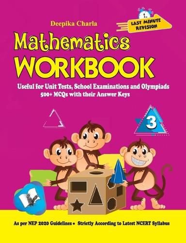 Cover image for Mathematics Workbook Class 3: Useful for Unit Tests, School Examinations & Olympiads