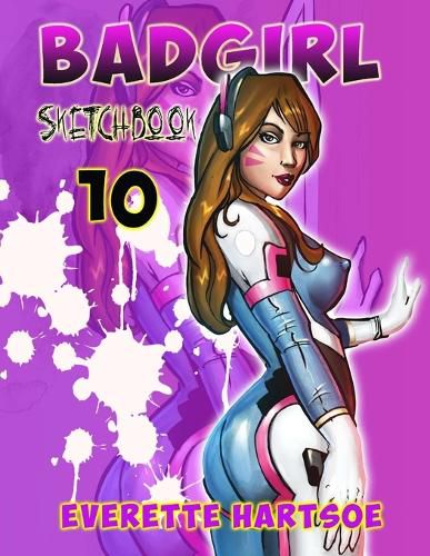 Cover image for BADGIRL SKETCHBOOK VOL.10-Kickstarter