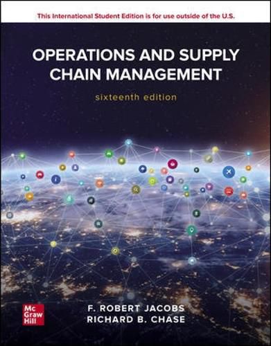 Cover image for ISE Operations and Supply Chain Management