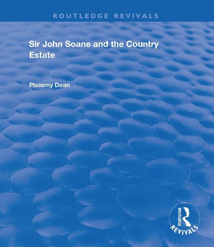 Cover image for Sir John Soane and the Country Estate