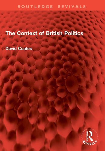 Cover image for The Context of British Politics